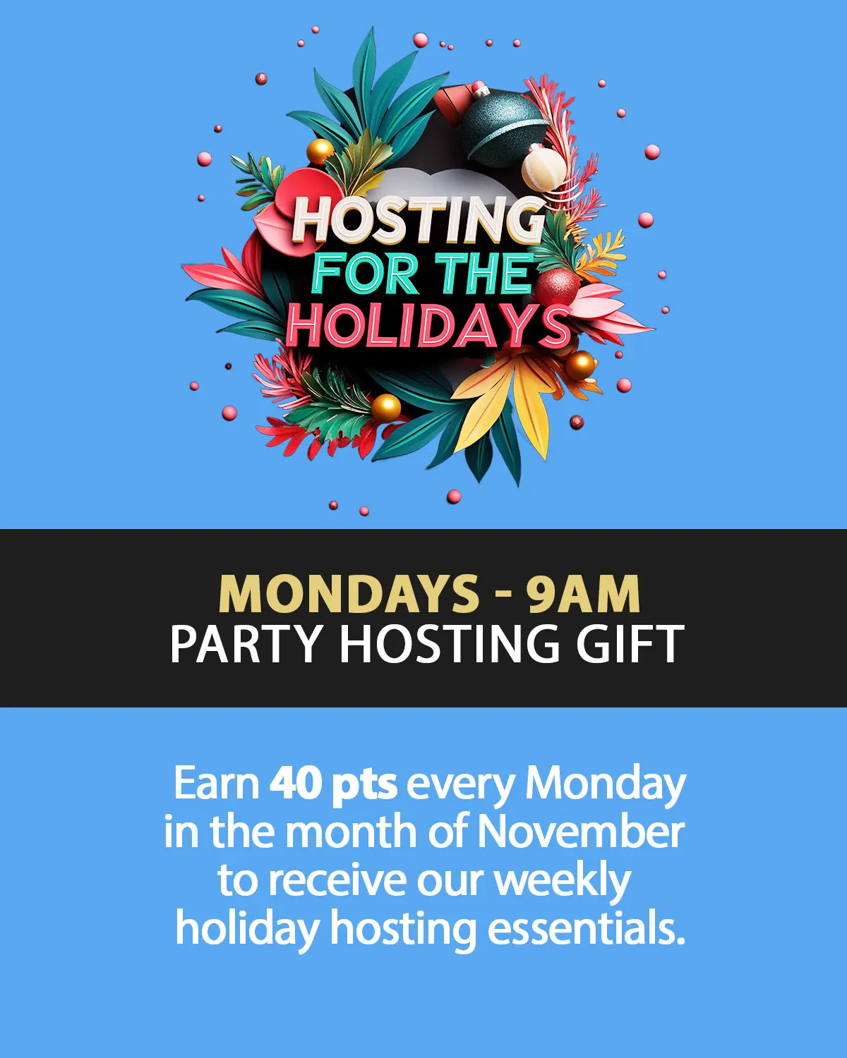 Hosting for the Holidays Mondays at the Big Easy Casino in Hallandale Beach, FL