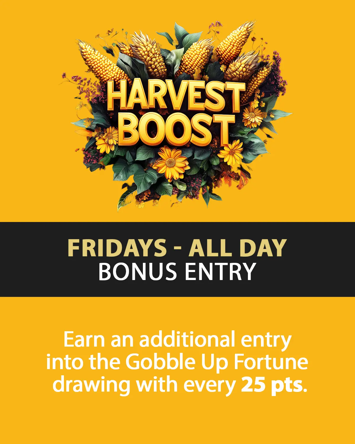 Harvest Boost Fridays at the Big Easy Casino in Hallandale Beach, FL